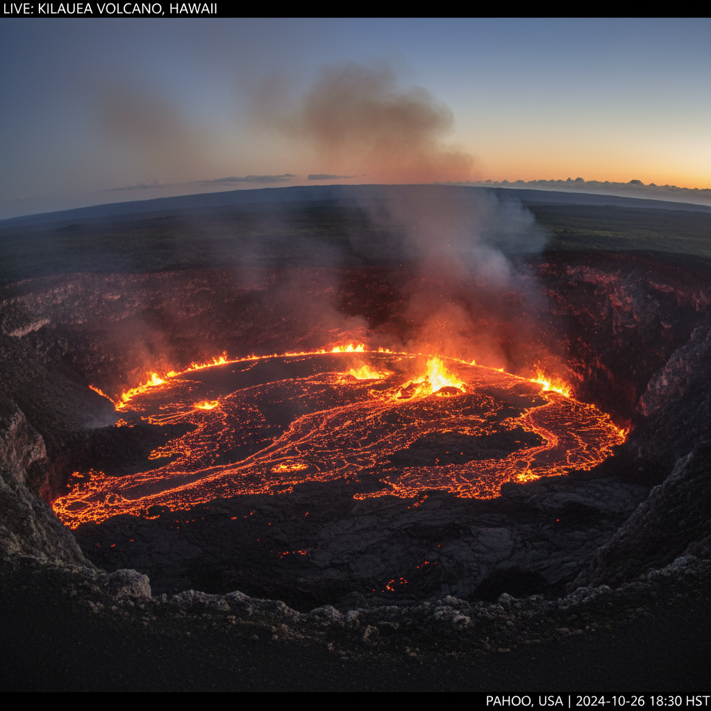 Live Volcano Webcams 🌋 Eruption Cams 24/7 | WorldCam