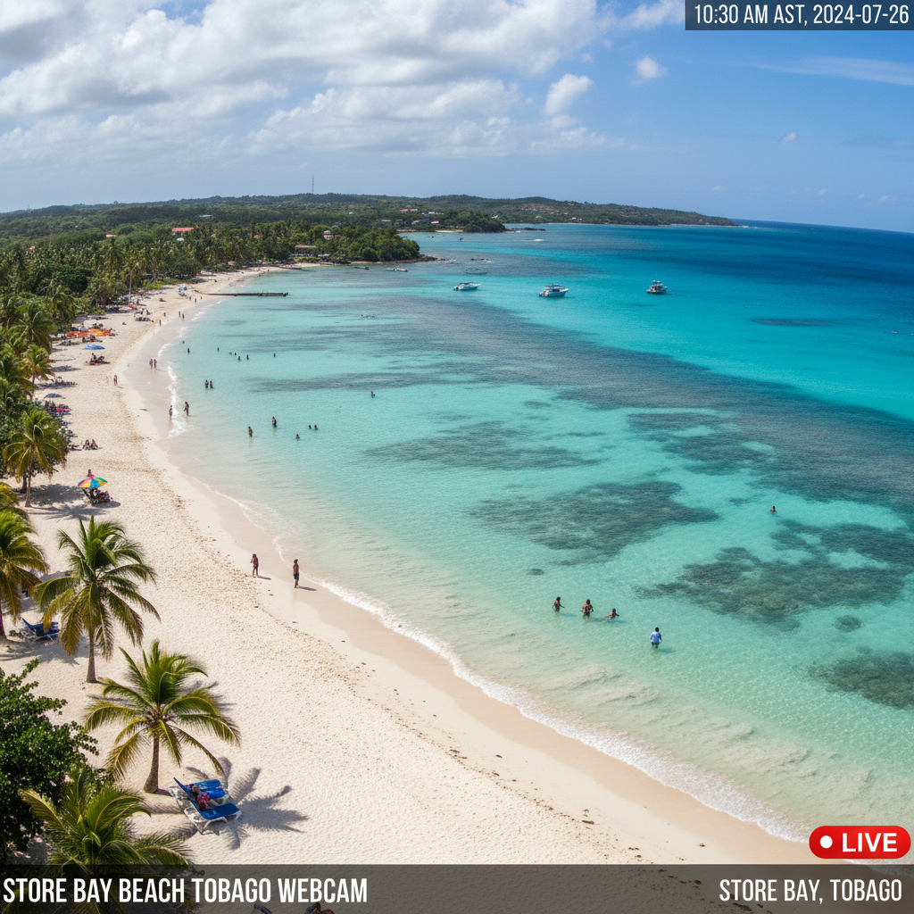Live Beach Cams – Auto-Rotating Beach Webcams