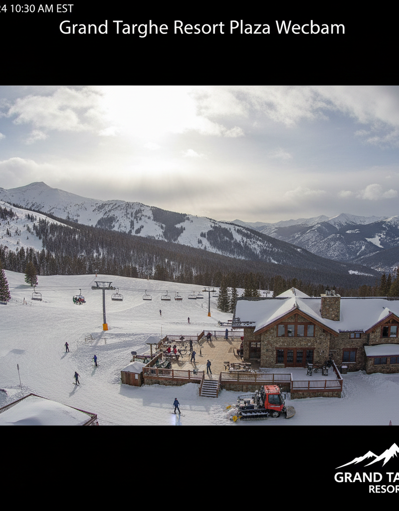 Live ski resorts webcam in Alta, United States – Grand Targhee Resort ...